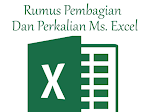 Rumus Perkalian dan Pembagian Excel