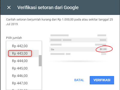 Cara Verifikasi Rekening Bank di Google Adsense