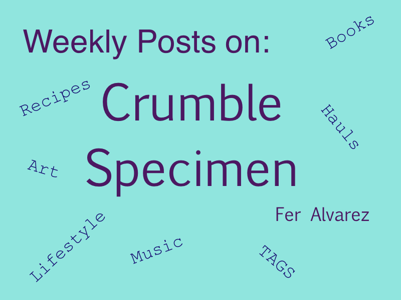 Crumble Specimen 20 Songs TAG