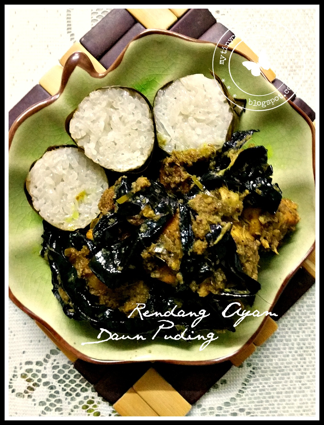 MyTinyCorner Rendang Ayam Daun Puding