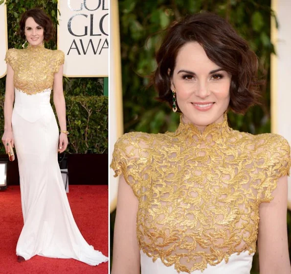 Michelle Dockery proved me wrong, wearing an Alexandre Vauthier Fall 2012 Couture gown