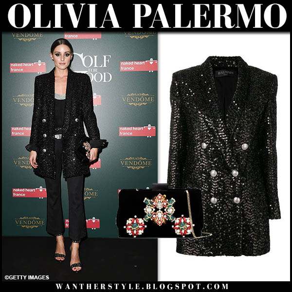 balmain sequin blazer dress