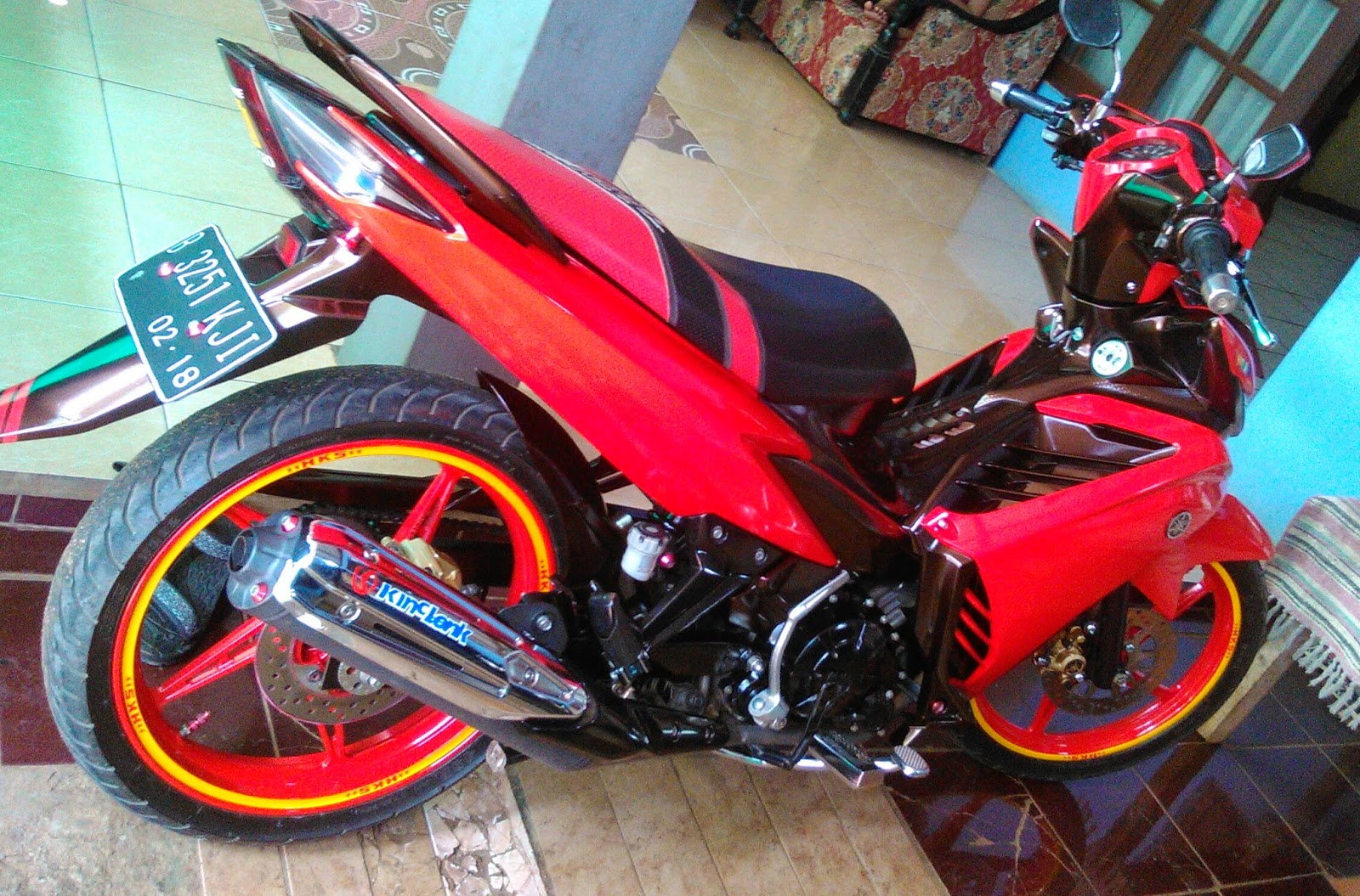 Modifikasi Warna Jupiter Mx 2013 Terbaik Klobot Modif