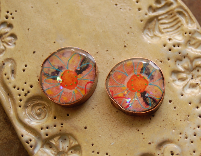Gaea Ceramic Bead and Art Studio Blog Copper, Art and Resin...