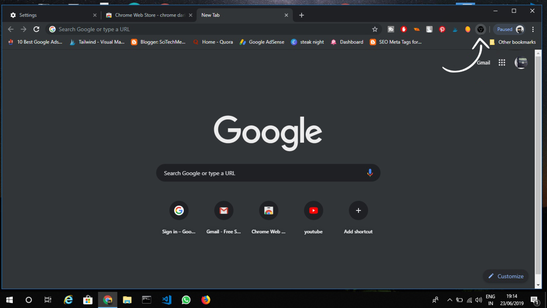 How to Get Dark Mode for Chrome on Windows.