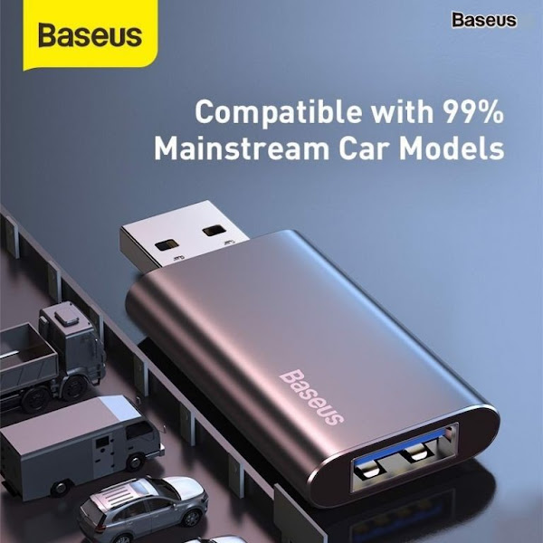 USB lưu trữ nhạc tích hợp cổng sạc USB3.0 dùng cho xe ô tô Baseus Enjoy music u-Disk (64 GB, USB3.0 Memory Stick Fash Disk)
