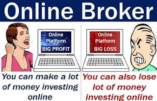 Disegno che fa capire come possono andare gli investimenti con i broker online