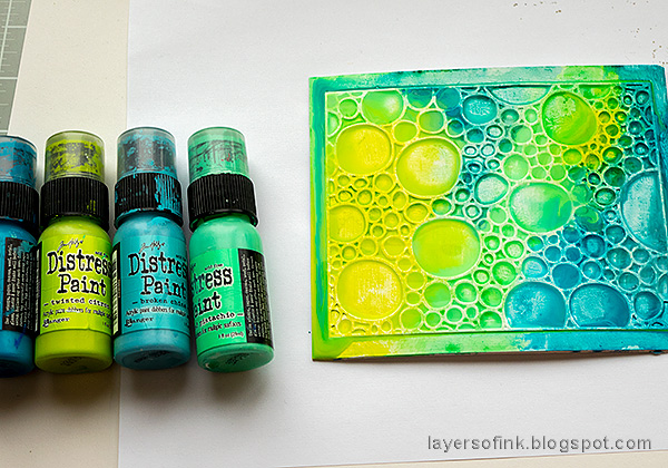 Layers of ink - Funky Forest Tutorial by Anna-Karin Evaldsson.