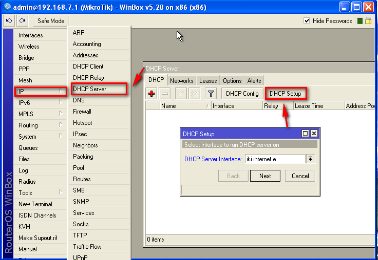 Tutorial Install DHCP Server Mikrotik - ardpratama