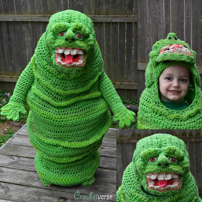 Crochet Cosplay: Slimer from Ghostbusters