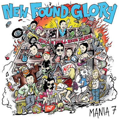 New Found Glory, Mania 7, EP, Ramones, I Wanna Be Sedated, Rockaway Beach, Judy is a Punk, Rock N Roll High School