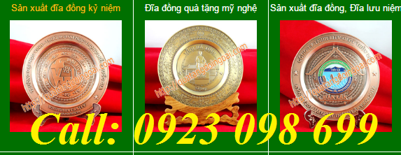 Co so cung cap qua tang truyen thong san xuat ky niem chuong dong ban bo so dong gia re