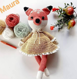 PATRON GRATIS ZORRITA AMIGURUMI 42632