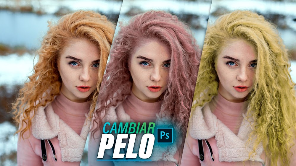 Cambiar Color de Pelo Photoshop | Tutorial Photoshop