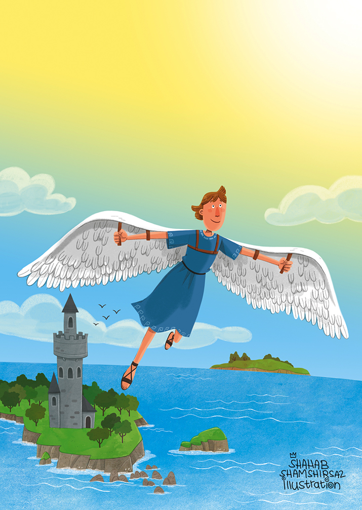 shahab shamshirsaz The Flight of Icarus