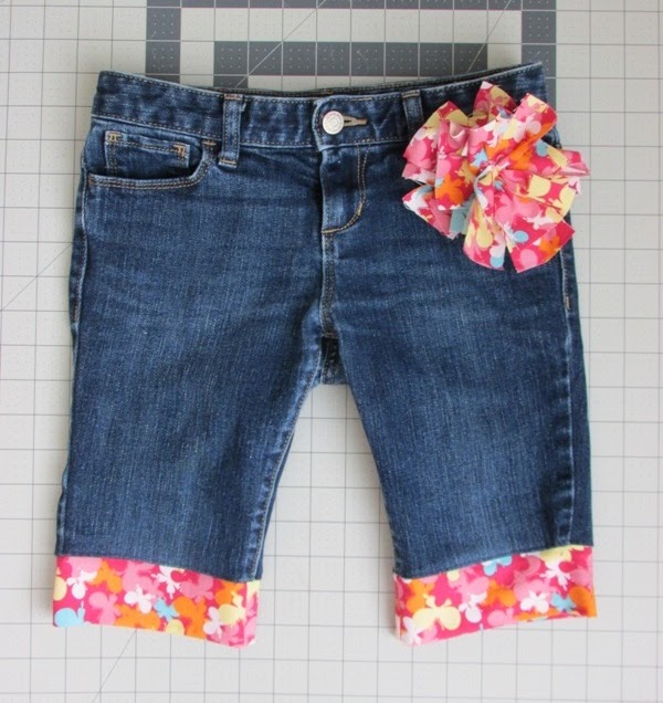 Create Kids Couture: Upcycle Old Jeans into Boutique Shorts