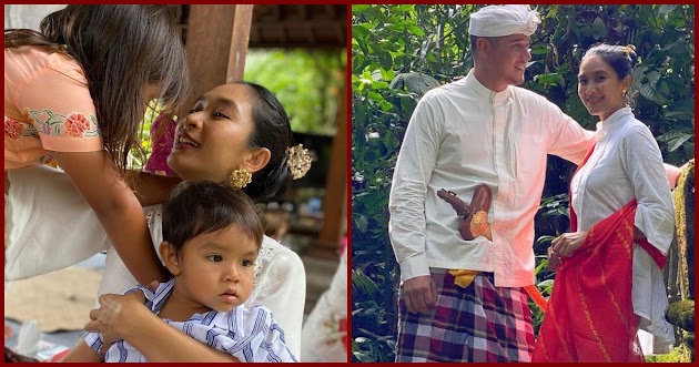 Dinikahi Pria Bangsawan Bali, Happy Salma Ternyata Tinggal di Rumah Sederhana, Halaman Belakang Ada Kandang Ayamnya!
