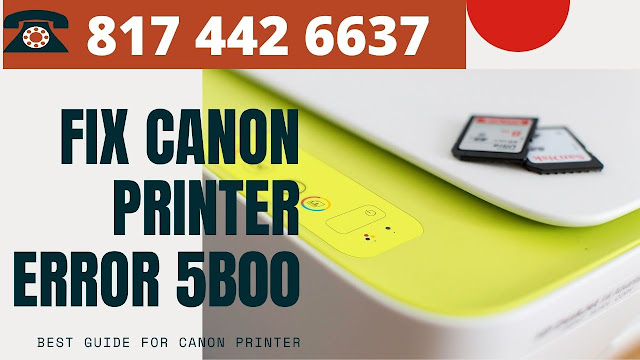 Canon Printer Error 5b00