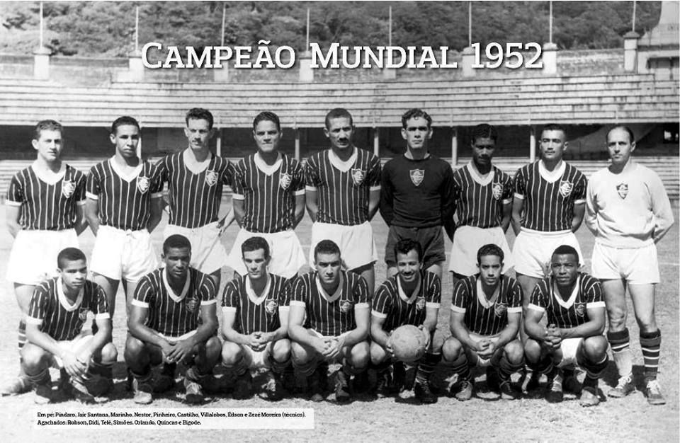 Fluminense comemora os 60 anos da conquista da Copa Rio 1952 