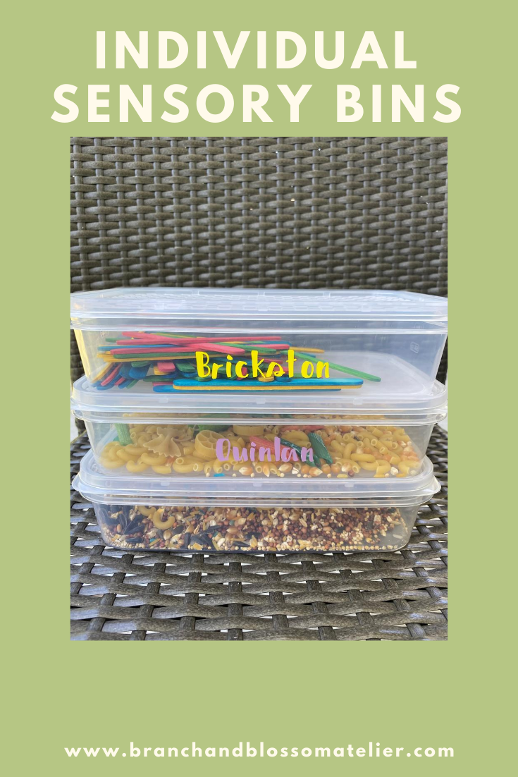 Branch and Blossom Atelier Individual Sensory Bins