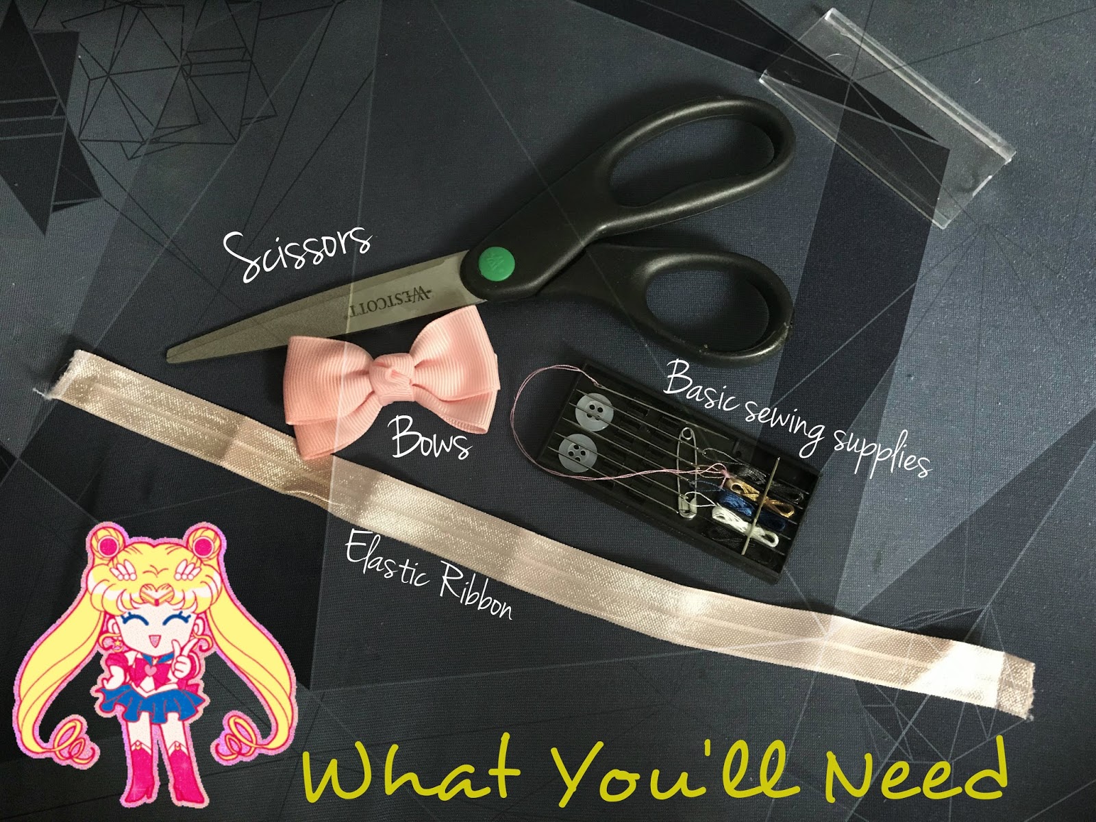 Easy DIY How to Make Basic Elastic Sock Garters