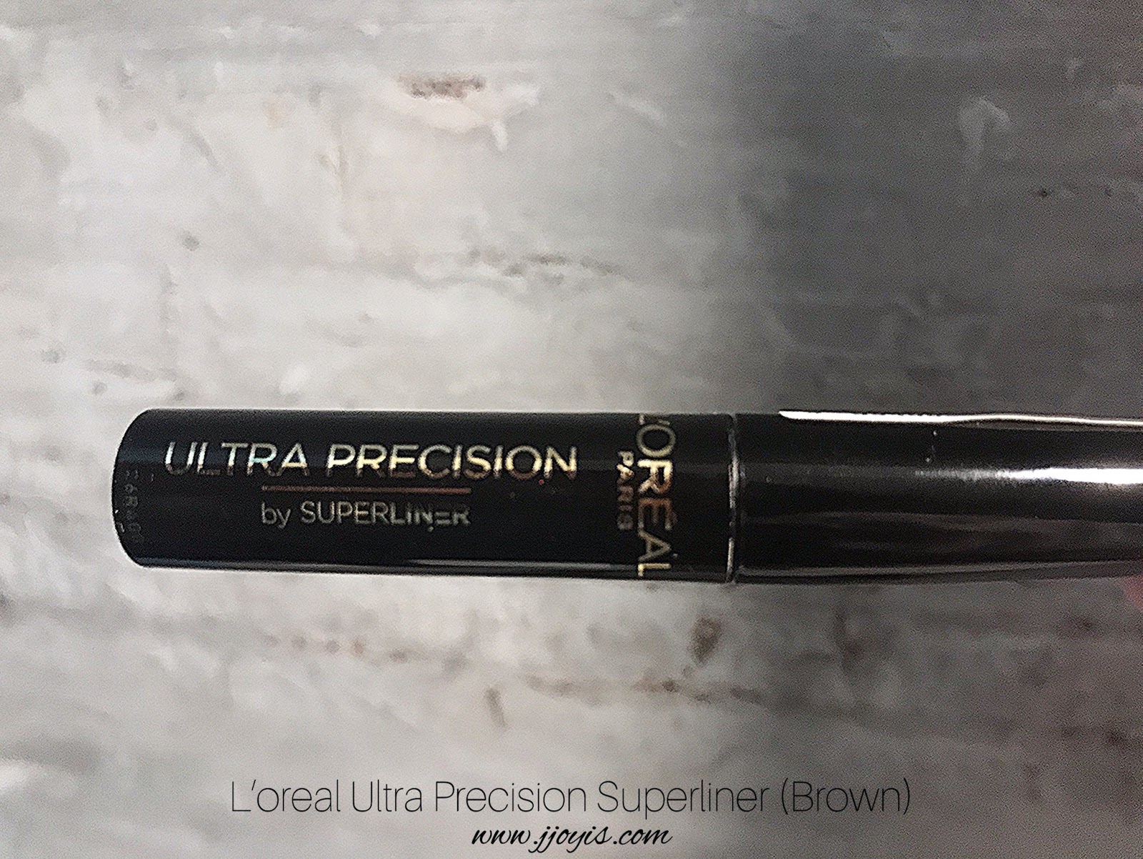 loreal paris eyeliner superliner ultra precision brown liner review sg blogger