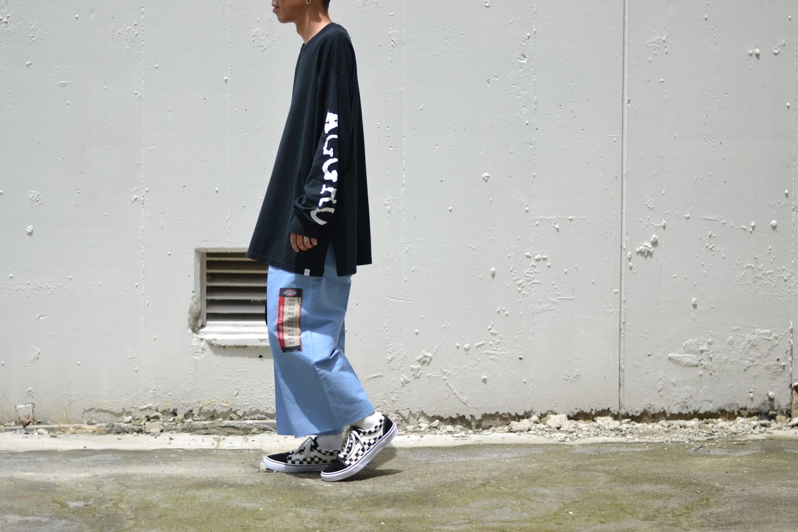 doublet / ダブレット「DEADSTOCK FLASHER JAQUARD PANT L.BLUE