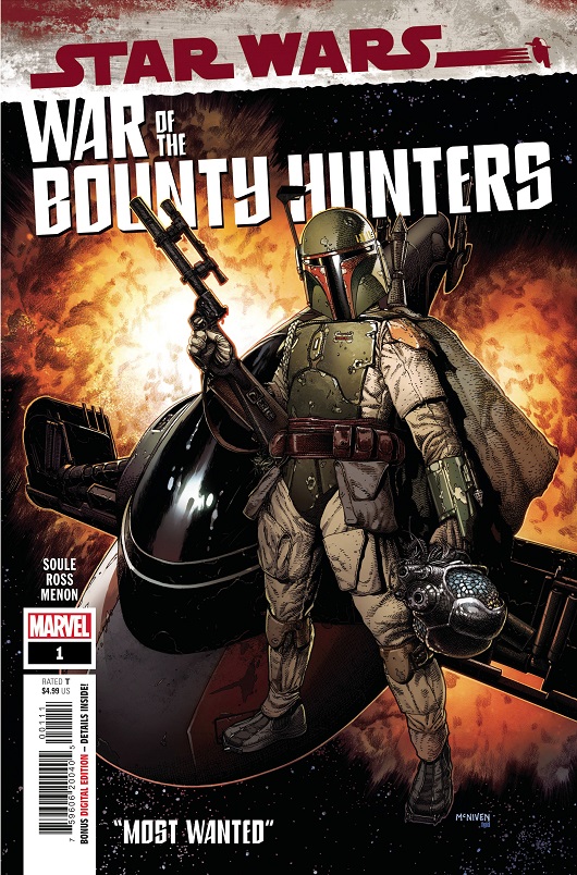 Cover of Star Wars: War of the Bounty Hunters #1