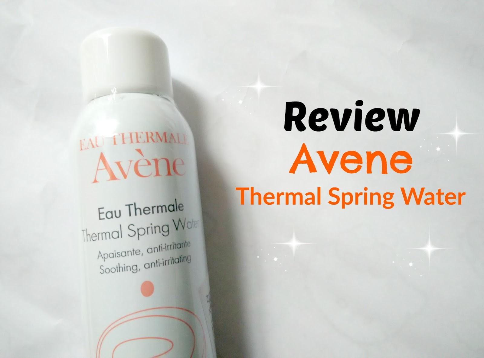 Mrs Hidayah Review Avène Thermal Spring Water