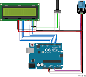 How to use humidity and temparature (DH11) sensor