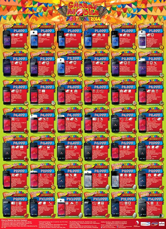 Cherry Mobile Lets You Enjoy Huge Price Discount on their Festival Sale