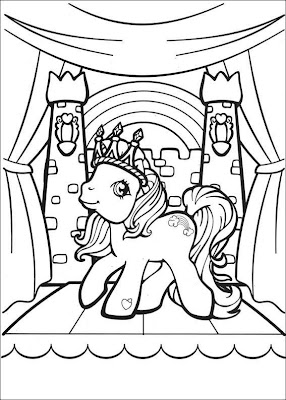  Pony Coloring Sheets on Free Printables My Little Pony Coloring Pages For Kids