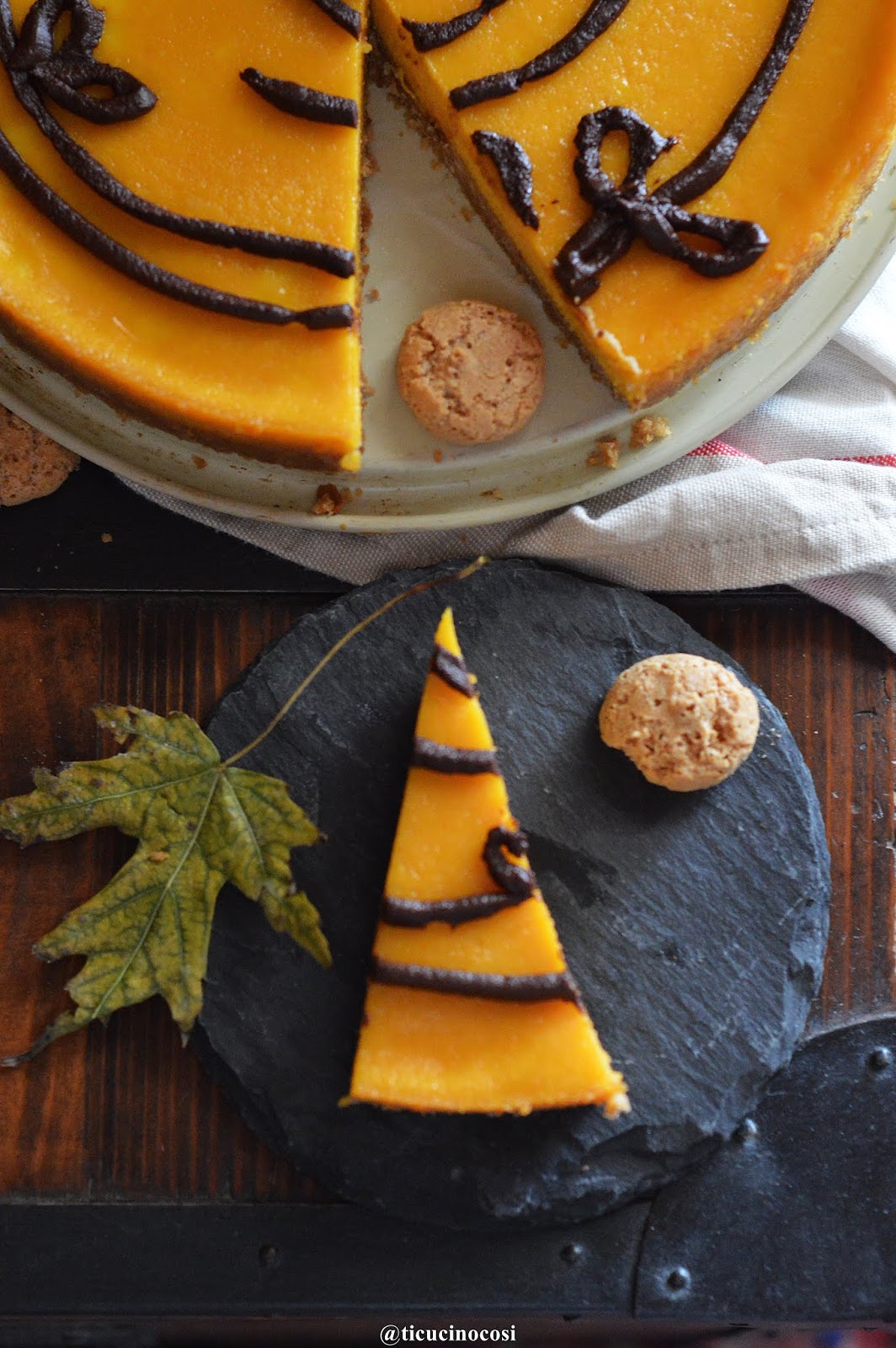 CHEESECAKE DI ZUCCA
