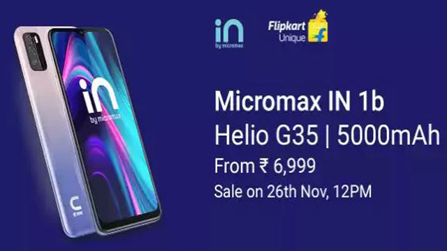 Micromax IN 1b Price in India with Key Specifications