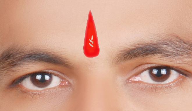 माथ्यावरील टिक्का