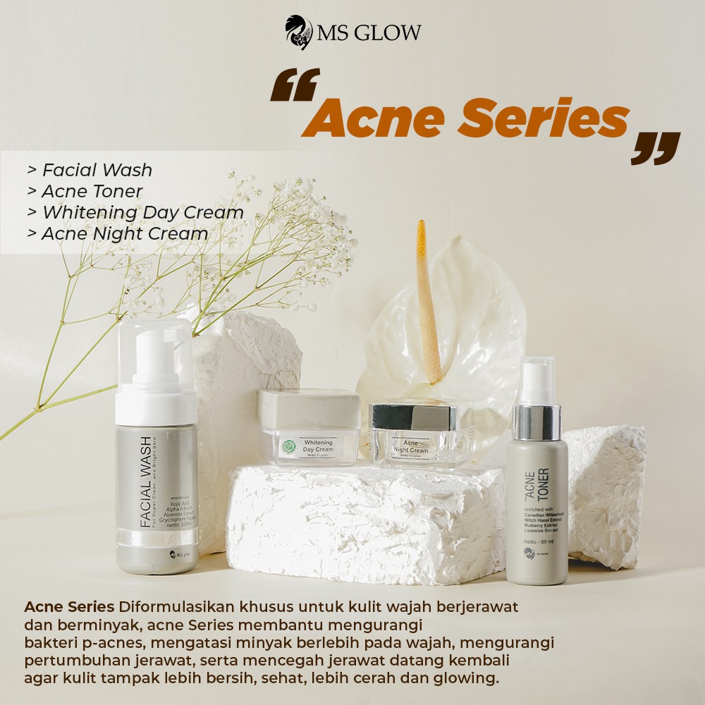 paket ms glow acne series