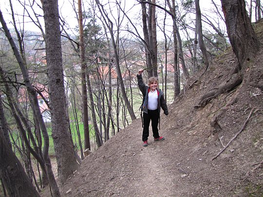 Na trawersie pod ruinami strażnicy