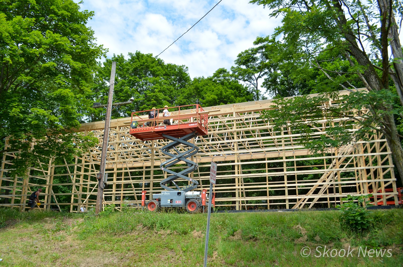 Work Begins on New Indoor Batting Cages for the Ashland Little League