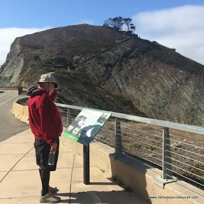interpretive sign on Devil's Slide Trail in Pacifica, California