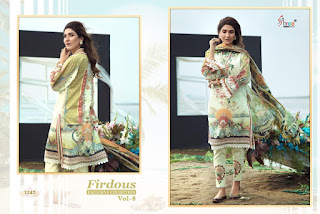 Shree fab Firdous Exclusive collection vol 8 pakistani suits