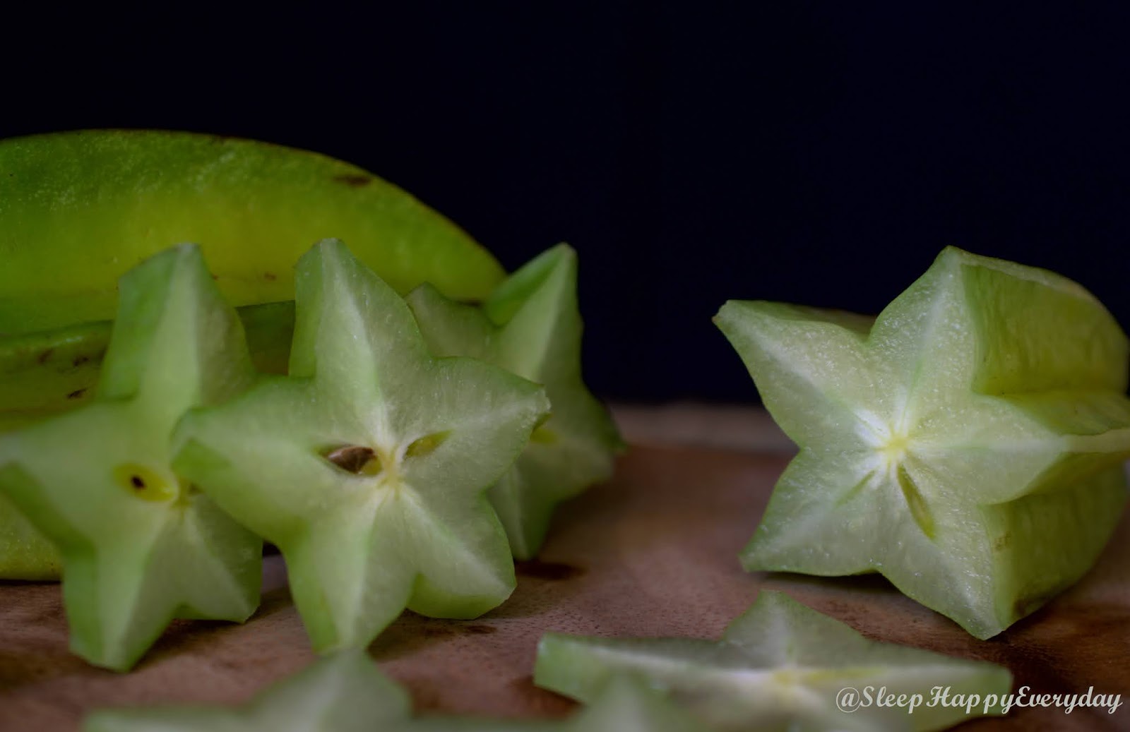 Sleep Happy Everyday Kamranga Makha (Star Fruit Relish). A Simple