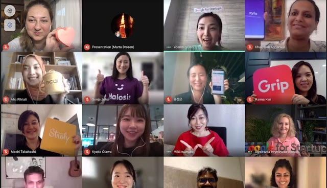 Foto sesi Google for Startups"