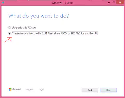 2 Create Windows 10 installation media