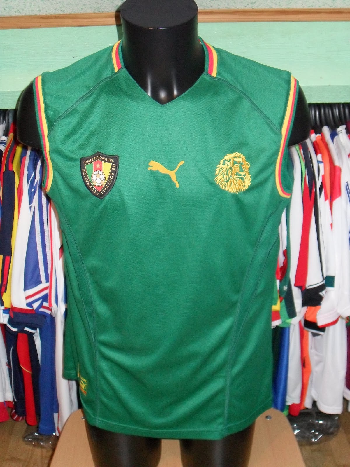 Maillot cameroun 2004 clearance