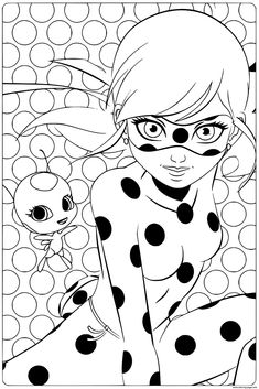 Miraculous Ladybug Coloring Pages Download and print these Miraculous Ladybug coloring pages for free. Miraculous Ladybug coloring pages are a fun way for kids of all ages to develop creativity, focus, motor skills and color recognition.