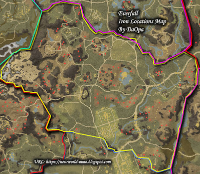 Everfall iron node locations map