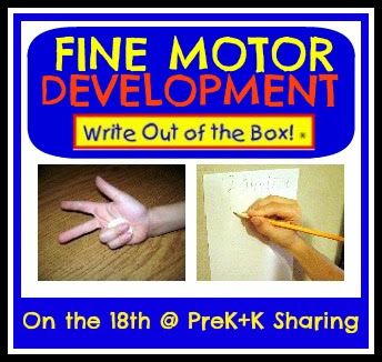 photo of: Fine Motor Development on the 18th Monthly at PreK+K Sharing with Dr. Mari