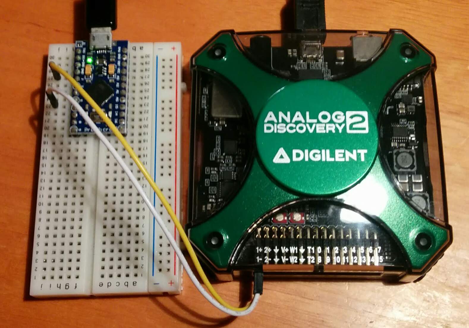 試行錯誤な日々: Arduinoでus(マイクロ秒)間隔のパルスを作る方法