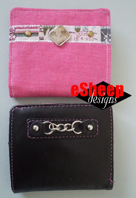 JSdaily Small Card and Coin Wallet crafted by eSheep Designs