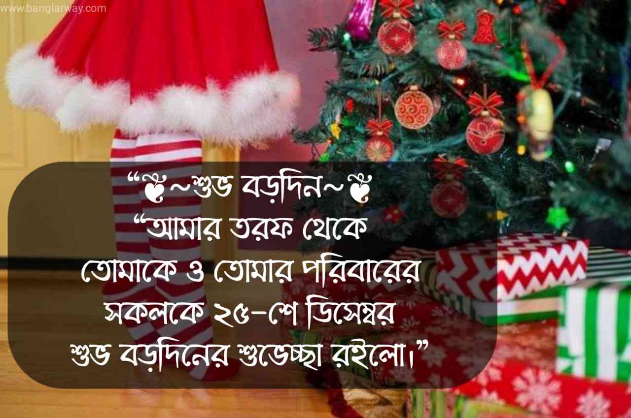 সেরা বড়দিনের শুভেচ্ছা ছবি Merry Christmas Wishes In Bengali